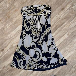 Ann Taylor Strapless Flowy Dress